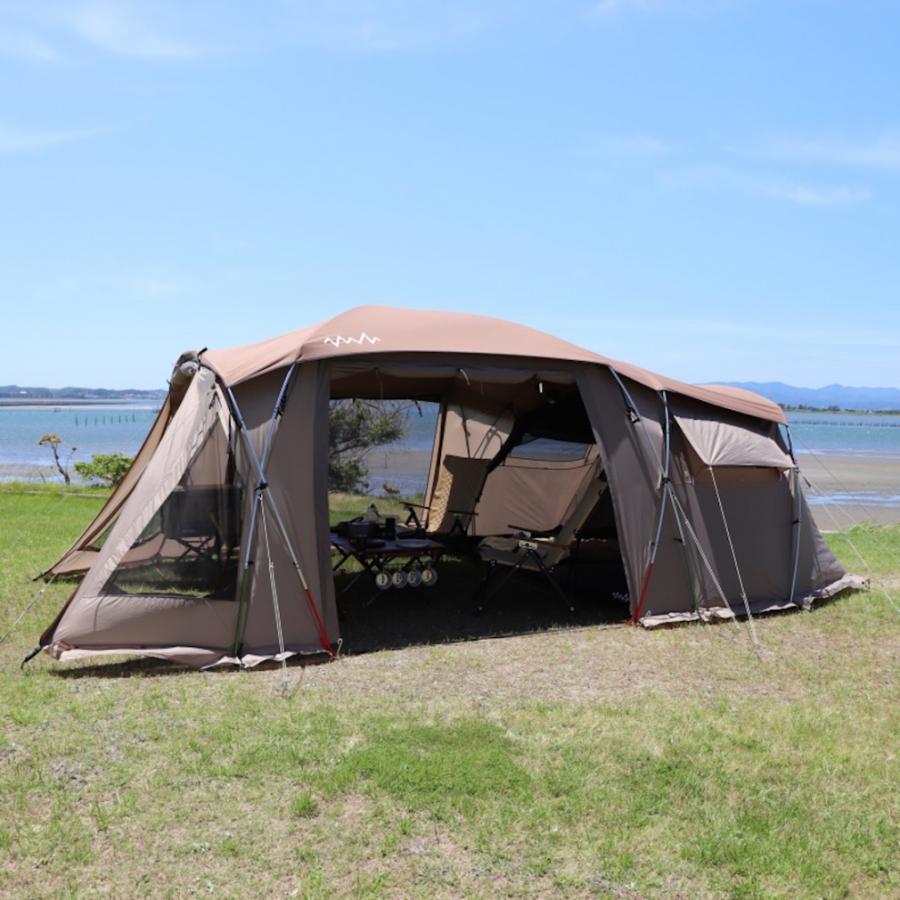 アルペンアウトドアーズ 2ルームテント AOD-3 ＋ フロアマット＋