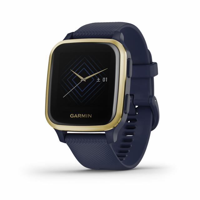 GARMIN（ガーミン） Venu Sq Music Navy/Light Gold 0100242672