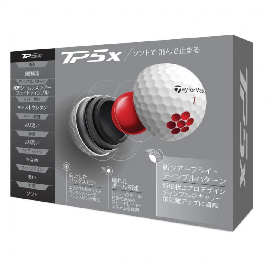 TaylorMade（テーラーメイド） 3ダースセット TP5X 3ダース 36球入