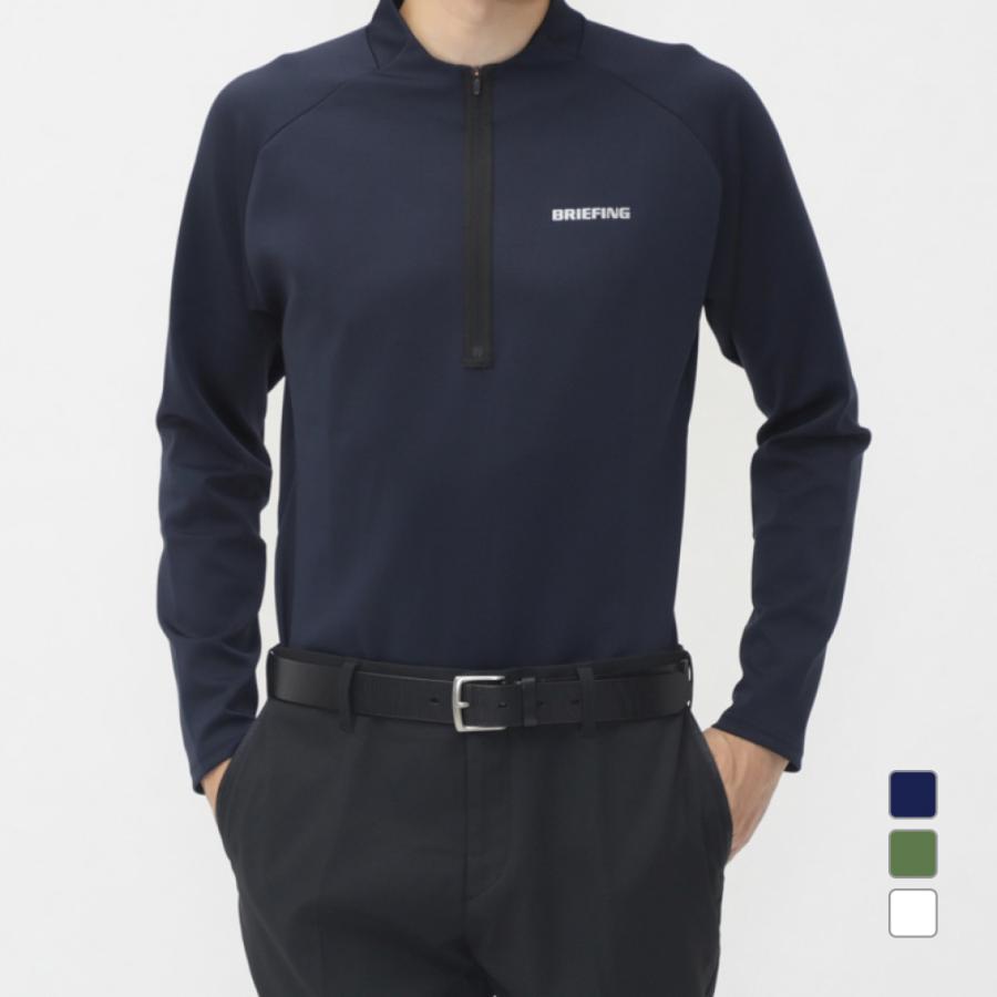 ブリーフィング ゴルフウェア 長袖シャツ 秋 冬 MS BACK LOGO LINE LS