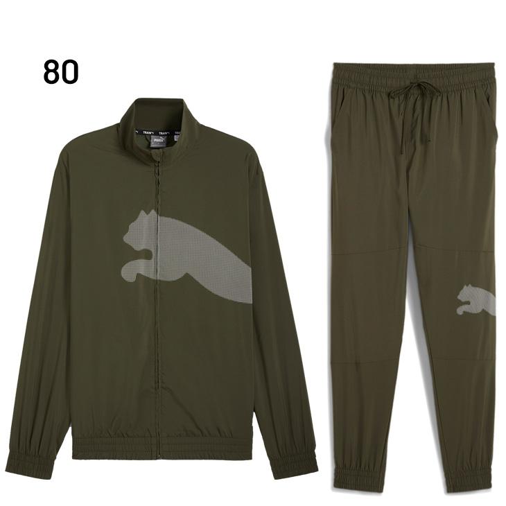 PUMA（プーマ） トレーニングウェア メンズ 上下 ウーブンジャケット