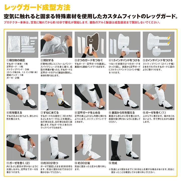 エボシールド 野球 打者用レッグガード高野球対応モデル EVOSHIELD