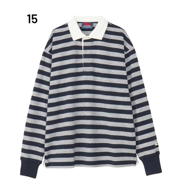 カンタベリー（Canterbury） ラガーシャツ 長袖 メンズ ユニセックス