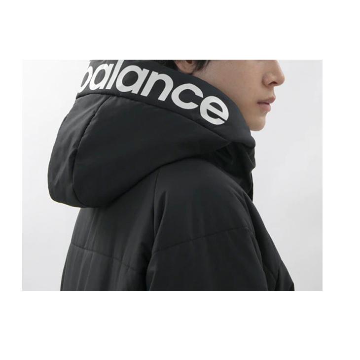 New Balance（ニューバランス） 中綿ベンチコート ロング丈 メンズ