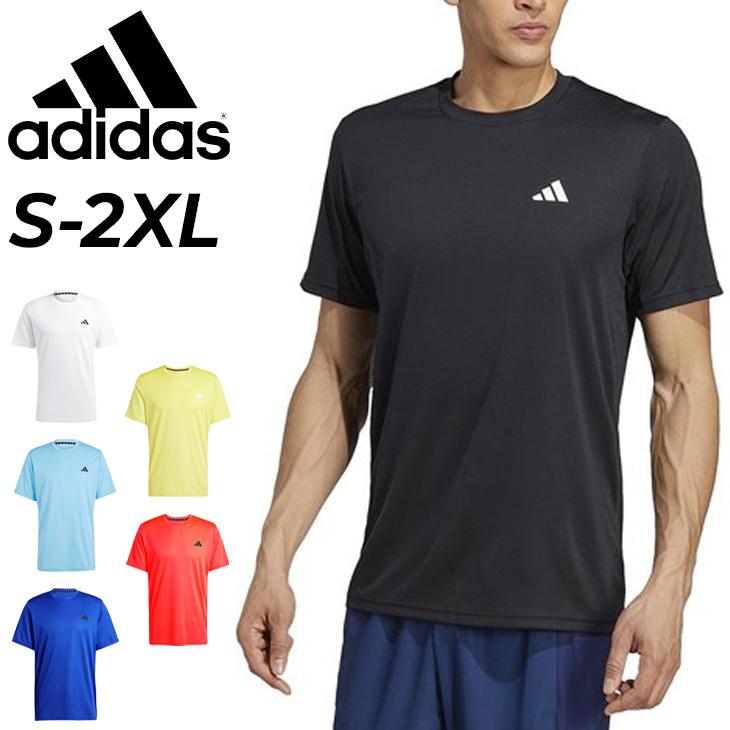 adidas（アディダス） 半袖 Tシャツ メンズ トレーニングシャツ 吸汗
