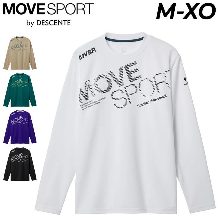 DESCENTE（デサント） 長袖 Tシャツ メンズ DESCENTE MOVESPORT ドライ