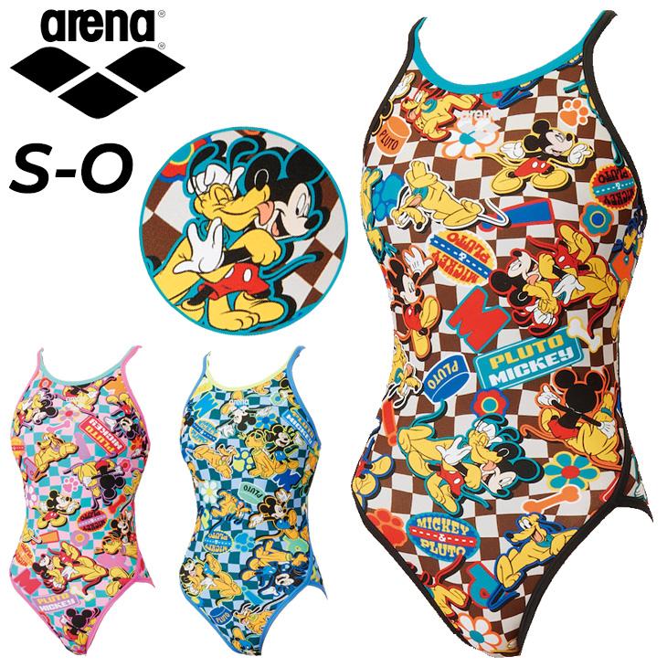 アリーナ（arena） レディース 練習用 水着 水泳 競泳 ディズニー