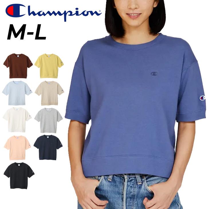 Champion（チャンピオン） 半袖 スウェットシャツ レディース 半袖