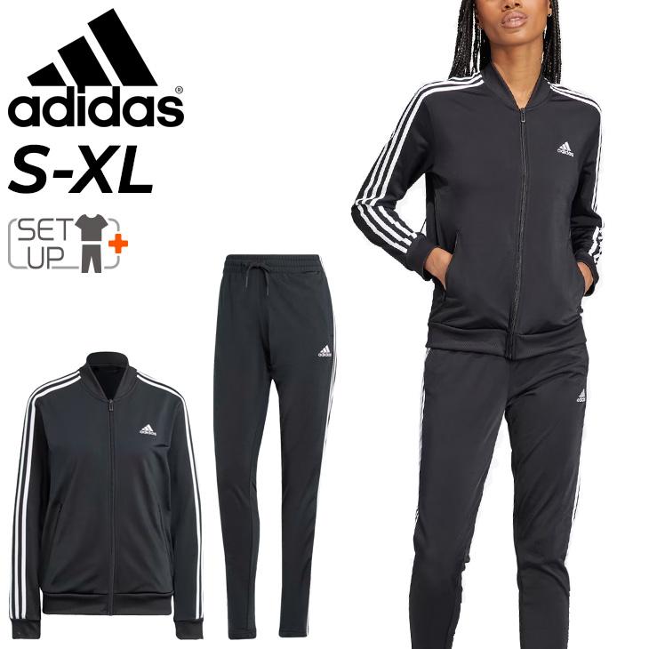 adidas（アディダス） ジャージ 上下 レディース adidas 3S トラック