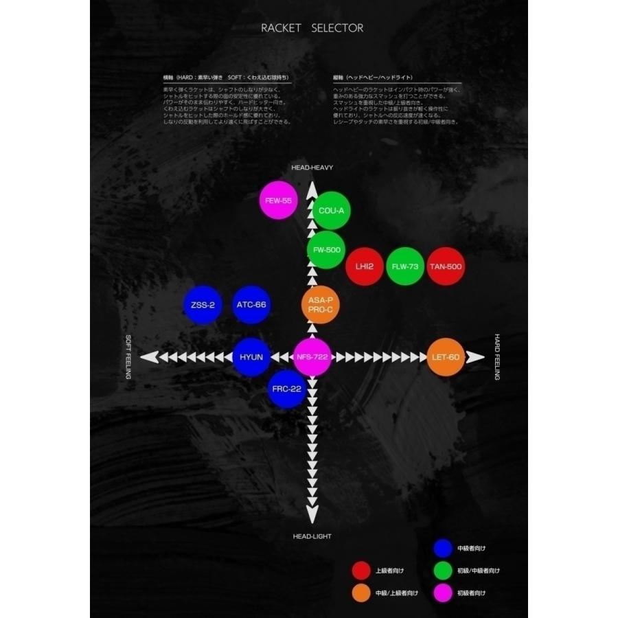 アパックス バドミントンラケット プロコマンダー PRO COMMANDER 3U 4U