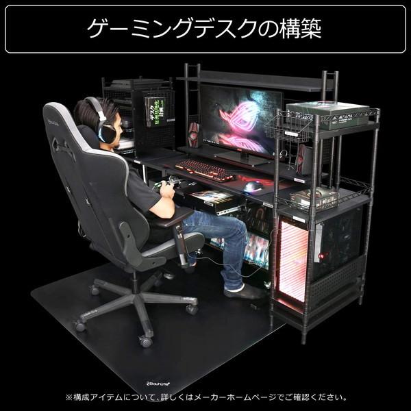 Bauhutte（バウヒュッテ） ゲーミングデスクHD BHD-1200HDM-BK マウス