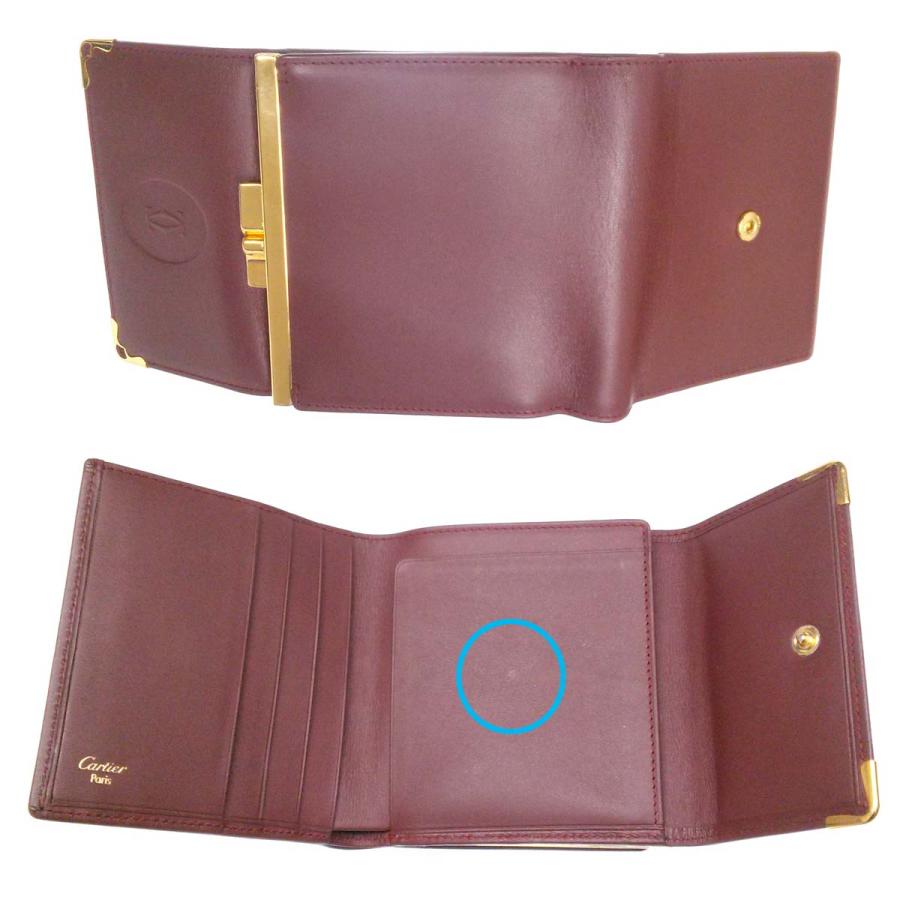 Cartier（カルティエ） 【未使用-新品同様】カルティエ 両面財布