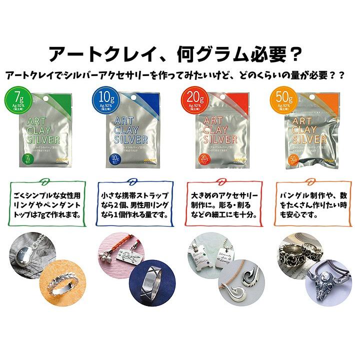 ART CLAY 銀粘土 アートクレイシルバー 10g / 純銀粘土 シルバー