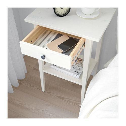 イケア（IKEA） 引出し付きサイドテーブル 46x35cm ベッドサイド