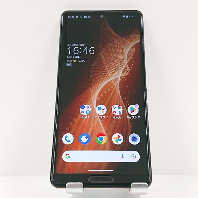 AQUOS sense5G SHG03 au ライトカッパー 送料無料 即決 本体 c16678