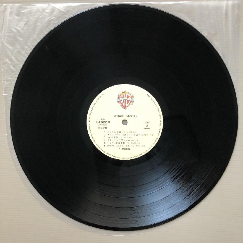 美盤 貴重盤 オリジナルリリース盤 Pモデル P-Model 1981年 LPレコード