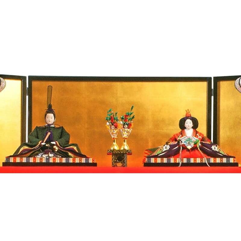 久月 雛人形 ひな人形 雛 七段飾り 十五人飾り 清水久遊作 正絹 七番