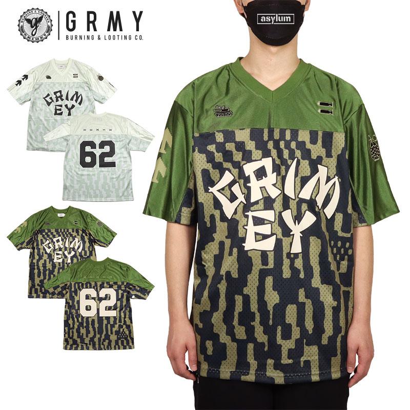 GRIMEY（グライミー） Tシャツ 半袖 フットボールシャツ ゲームシャツ