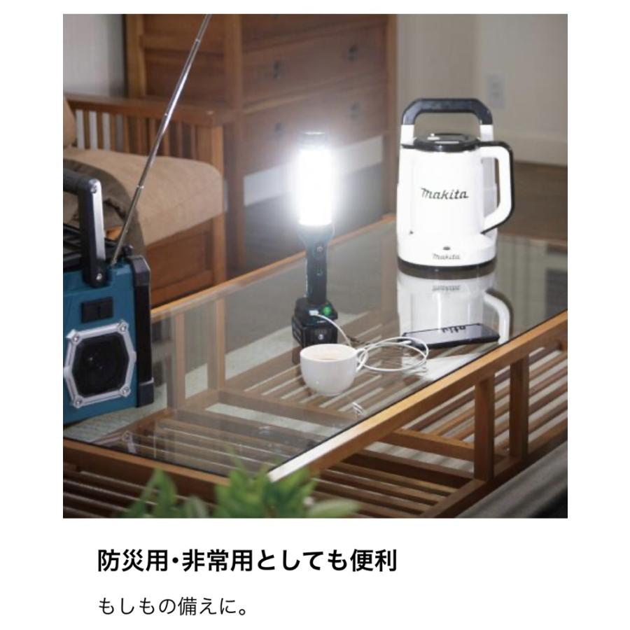 マキタ（makita） 36V(18V+18V) 充電式ケトル KT360DZW 白 本体のみ