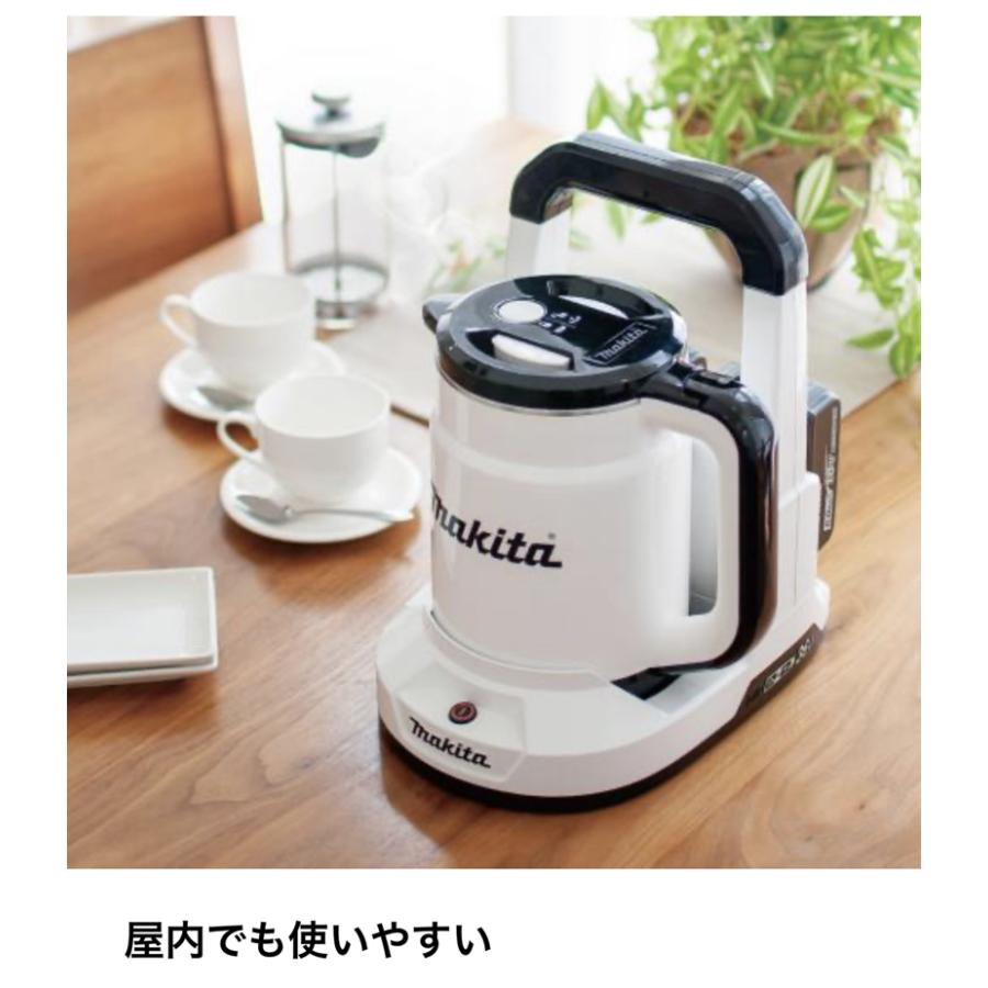 マキタ（makita） 36V(18V+18V) 充電式ケトル KT360DZW 白 本体のみ