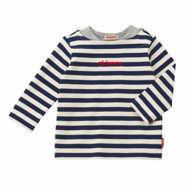 MIKI HOUSE（ミキハウス） ボーダー長袖Tシャツ(80・90・100・110
