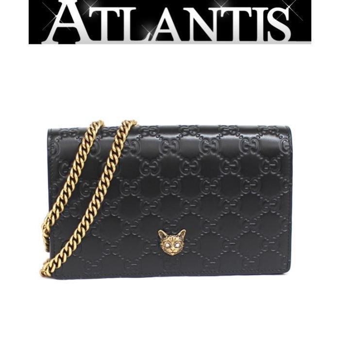 GUCCI（グッチ） 未使用 チェーンウォレット 長財布 斜め掛け