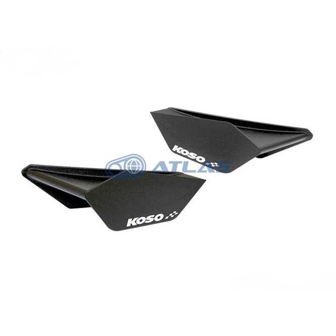 KOSO 汎用サイドウィングレット ストレーキ セット CYGNUS X YZF R25