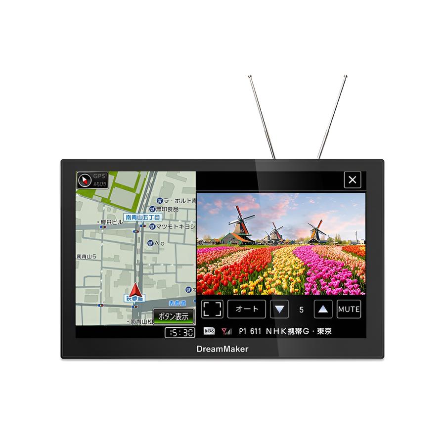 ドリームメーカー（DreamMaker） PN0708A 7インチ フルセグテレビ搭載
