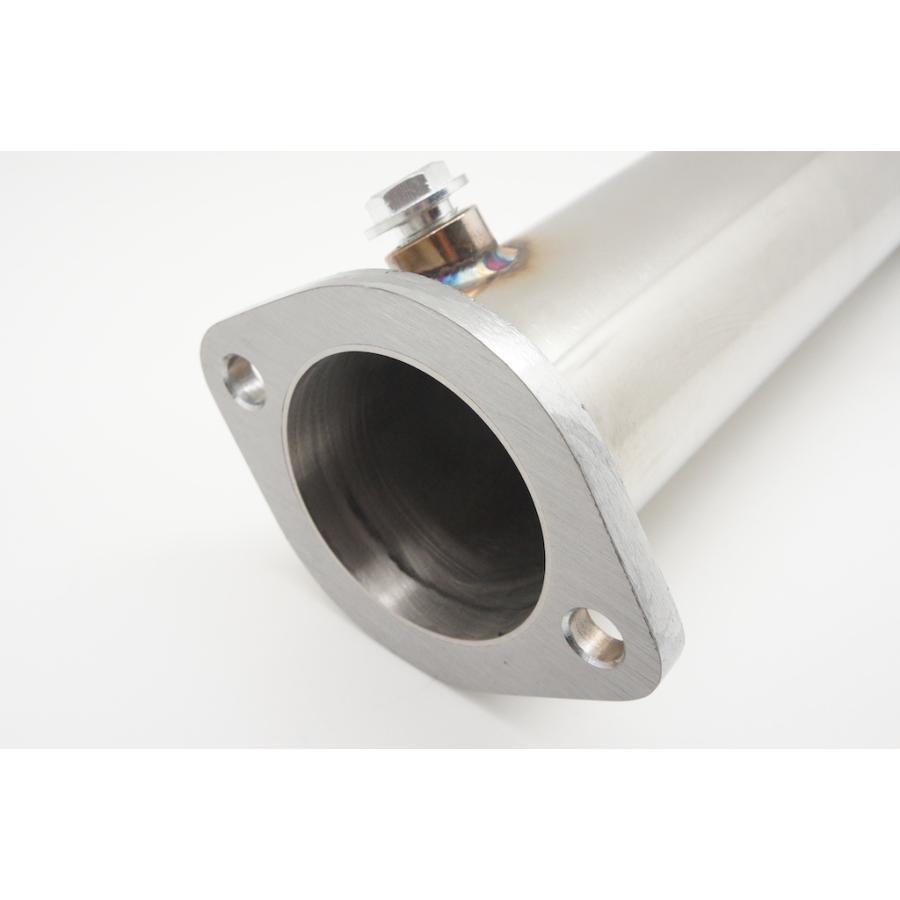 触媒ストレートパイプ 76φ 超軽量ステンレス シルビア 200SX S14 S15