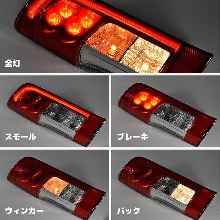 NV350 キャラバン 前期 LED テール ランプ 後期ルック 純正タイプ 左右