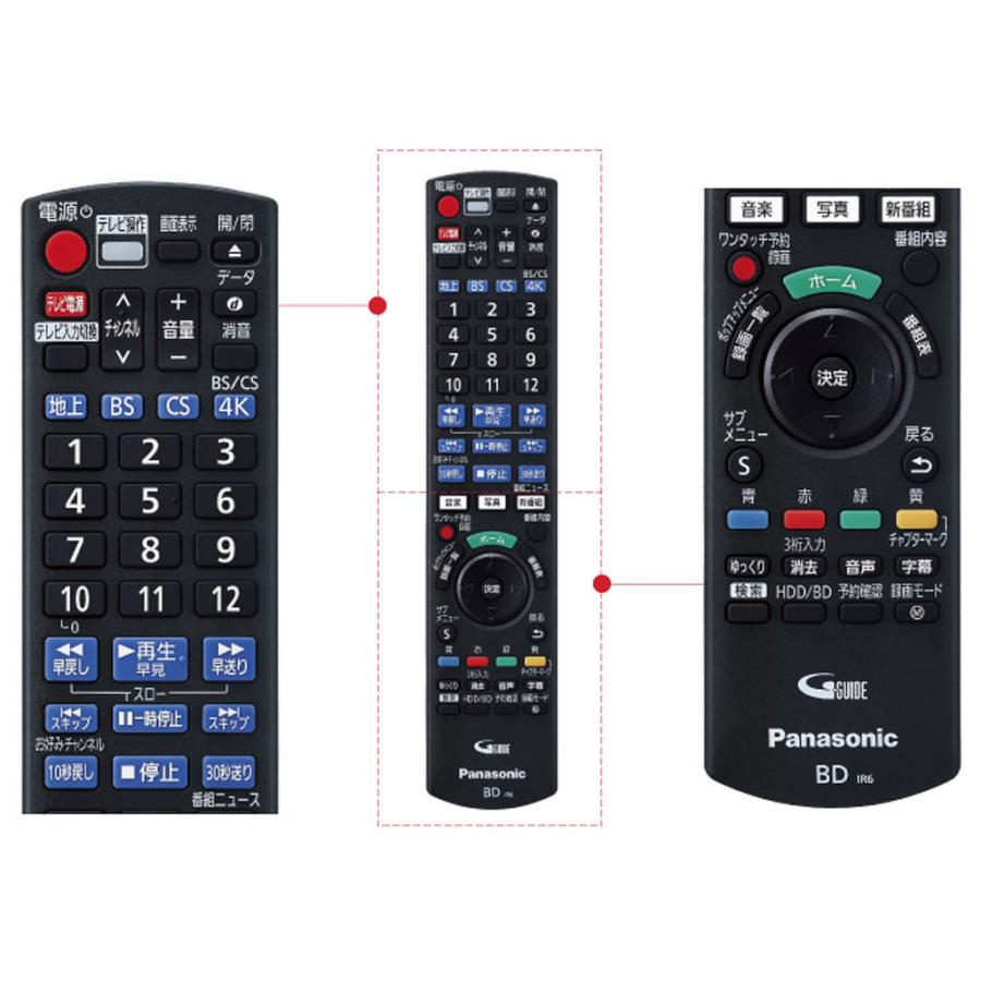 Panasonic（パナソニック） DMR-4T303 Panasonic 4Kチューナー内蔵