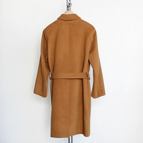 2017AW 【AURALEE オーラリー】 Beaver Melton Soutien Collar Coat