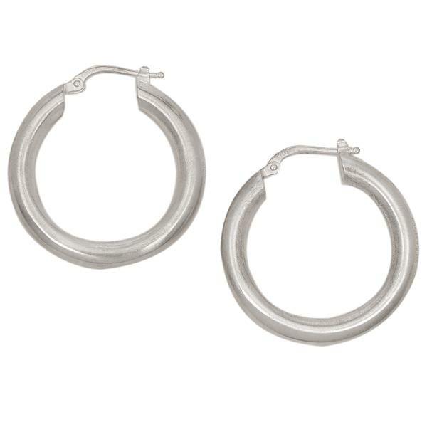 JIL SANDER（ジルサンダー） ピアス クラシック フープピアス シルバー