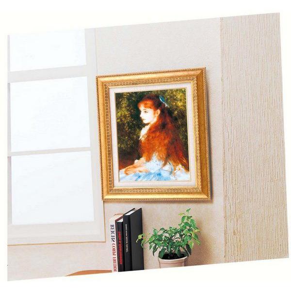 絵画 ルノワール名画額F6金 壁掛け 壁飾り インテリア 油絵 花