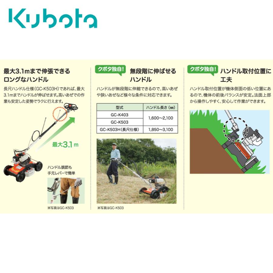 Kubota（クボタ） 斎藤農機製作所 草刈り機 サイトー スイング式 法面
