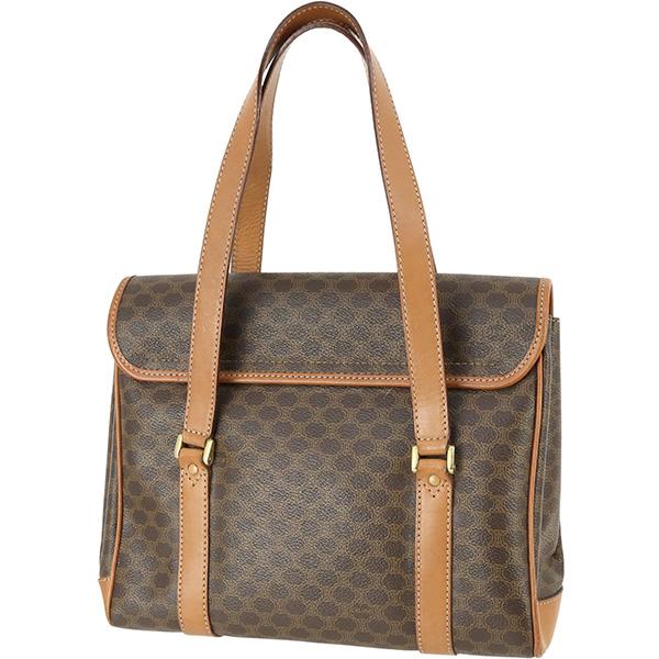 CELINE（セリーヌ） ハンドバッグ ショルダーバッグ マカダム ブラウン