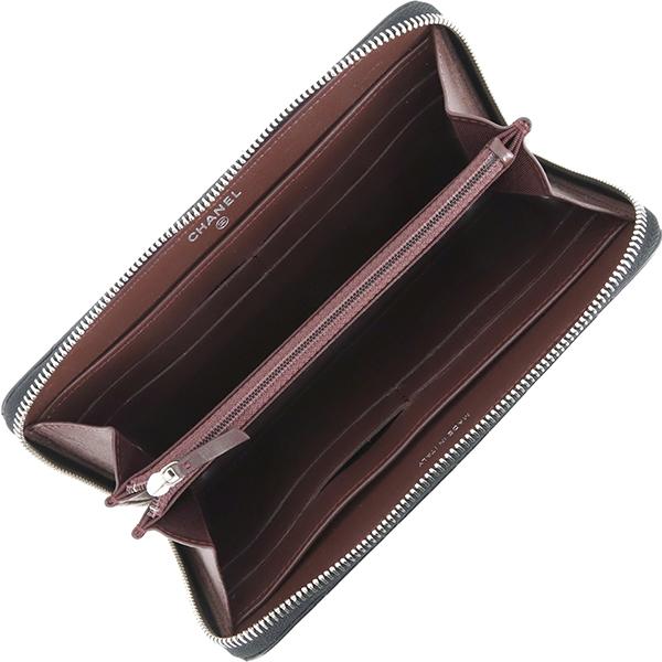 マトラッセ シャネル 長財布 クラシック ロングジップ ウォレット