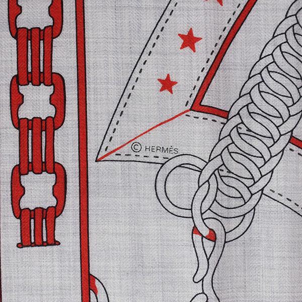 HERMES（エルメス） カレジェアン 140 ショール スカーフ 朝の散歩