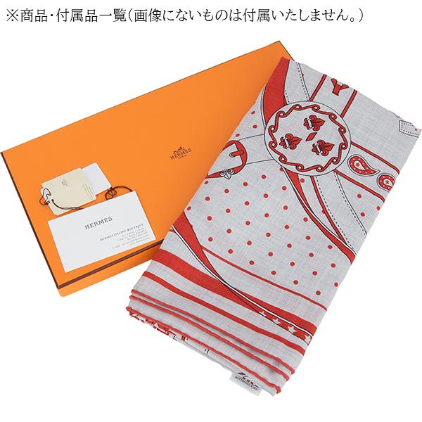 HERMES（エルメス） カレジェアン 140 ショール スカーフ 朝の散歩