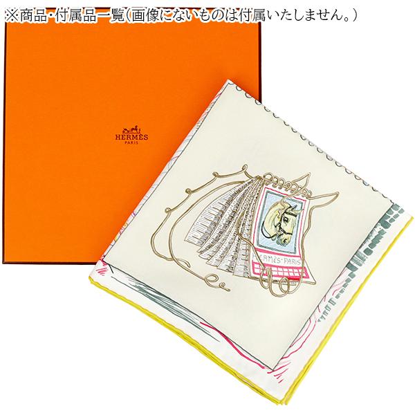 HERMES（エルメス） カレ 90 シュヴァロスコープ シルク スカーフ 6色