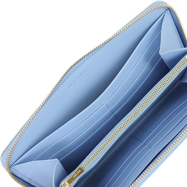 CELINE（セリーヌ） 長財布 ラージ ジップドウォレット カーフレザー