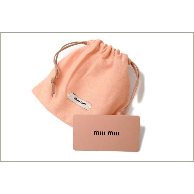 miu miu（ミュウミュウ） キーリング/バッグチャーム ハートモチーフ