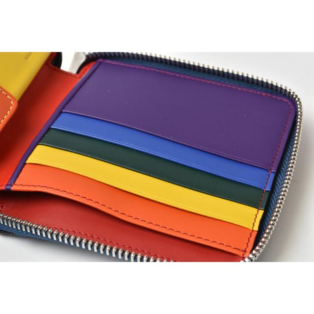 LOEWE（ロエベ） 財布 折財布/ラウンドファスナー式 アナグラム ブルー