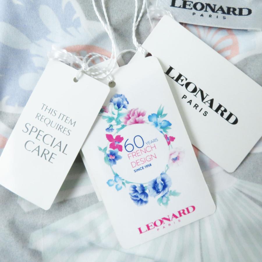 LEONARD（レオナール） 極美品 0420909 長袖 ワンピース ブラック