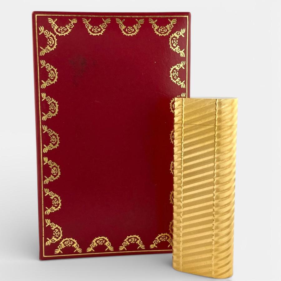 Cartier（カルティエ） 美品△Cartier オーバル レジメンタル ローラー