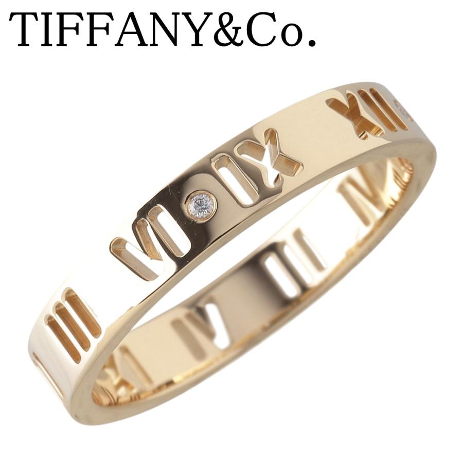 TIFFANY&Co.（ティファニー） アトラス ピアスド ダイヤ リング 4PD 約
