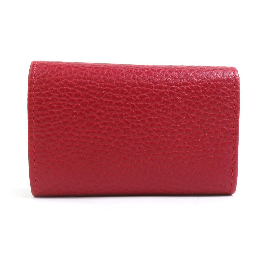GUCCI（グッチ） キーケース レザー レッド : ブランドバリュー - 通販