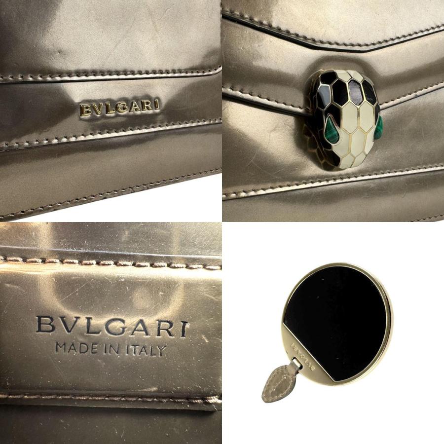 BVLGARI（ブルガリ） ショルダーバッグ セルペンティ パテントレザー