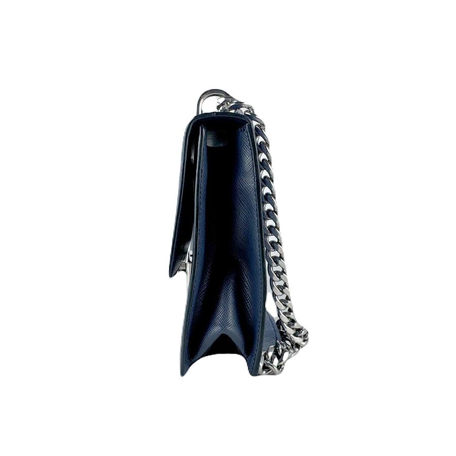 PRADA（プラダ） ショルダーバッグ レザー ネイビー : ブランド
