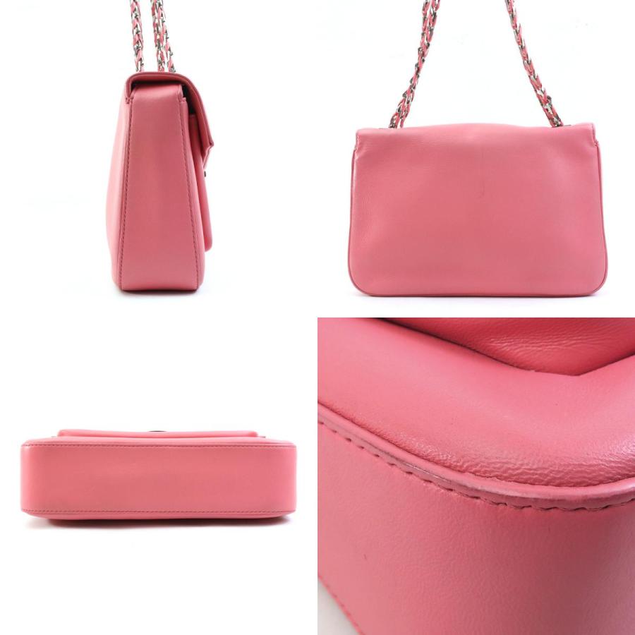 FENDI（フェンディ） ショルダーバッグ レザー ピンク : ブランド